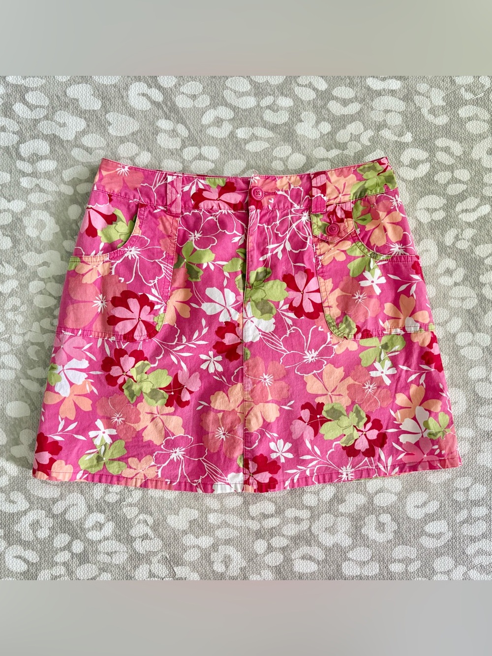 White Stag ladies 6 average Y2K floral skort